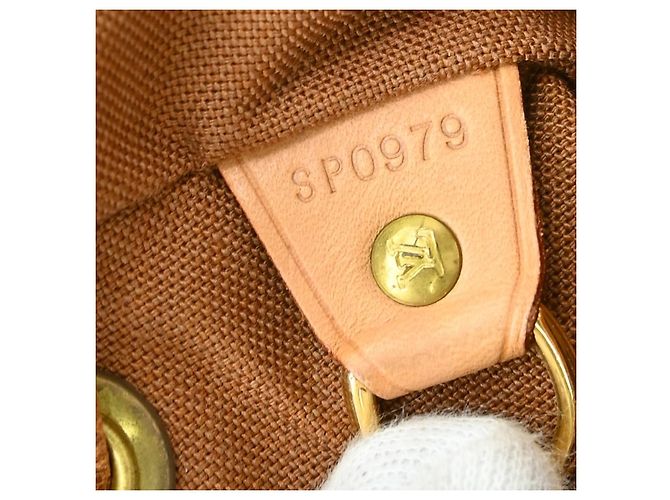 Louis Vuitton Vintage Montsouris Monogram Toile GM Marron - vue 5