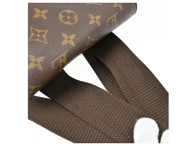 Louis Vuitton Vintage Montsouris Monogram Toile GM Marron - vue 7