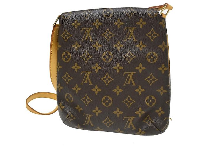 Louis Vuitton Musette Salsa Monogram Canvas PM Marrone - vista 2