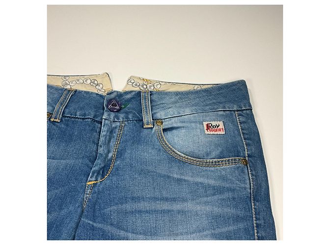 Autre Marque Vaqueros Roy Roger's Rowena Elastic Denim Azul - vista 4