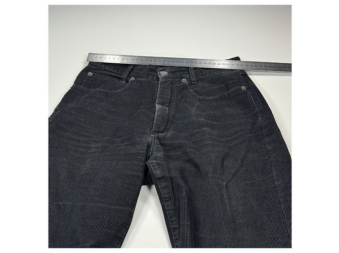 Vaqueros de pana negros Thomas Burberry - vista 7