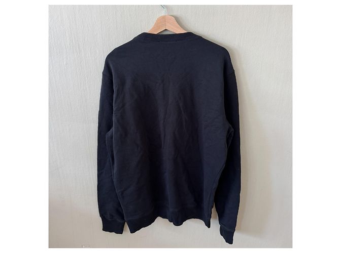 Diesel "Only The Brave" Grafik-Sweatshirt Schwarz Khaki - Ansicht 2