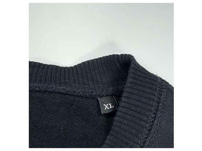 Diesel "Only The Brave" Grafik-Sweatshirt Schwarz Khaki - Ansicht 4