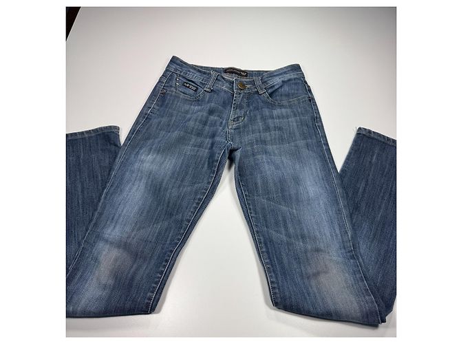 Vaqueros Slim Fit en Denim Azul Giorgio Armani - vista 3