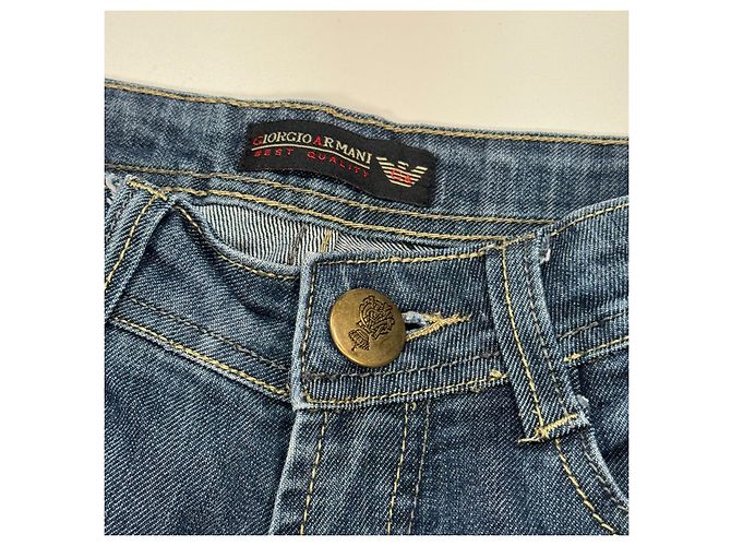 Vaqueros Slim Fit en Denim Azul Giorgio Armani - vista 4