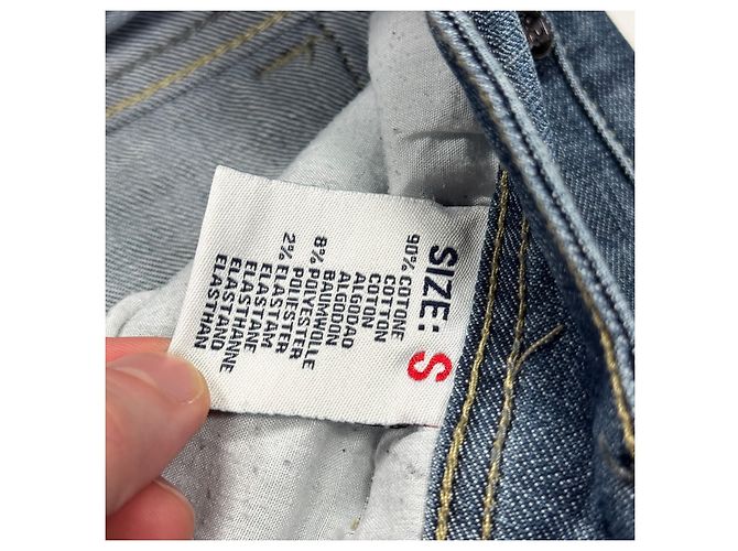 Vaqueros Slim Fit en Denim Azul Giorgio Armani - vista 6