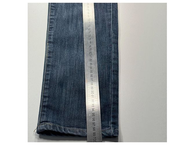 Vaqueros Slim Fit en Denim Azul Giorgio Armani - vista 8