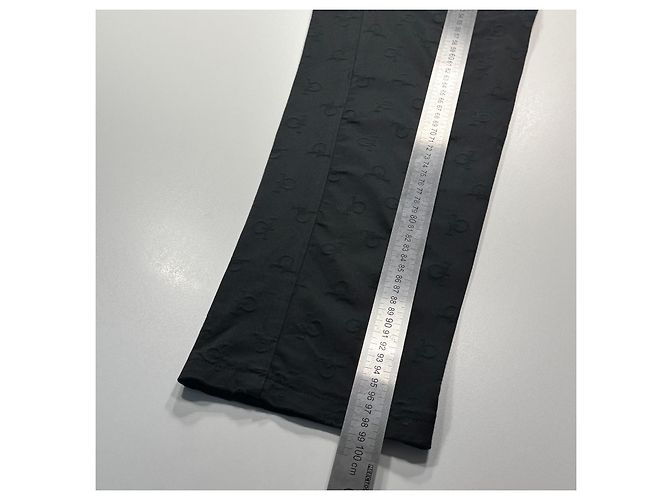 RoccoBarocco Pantalones Monograma Negro - vista 7