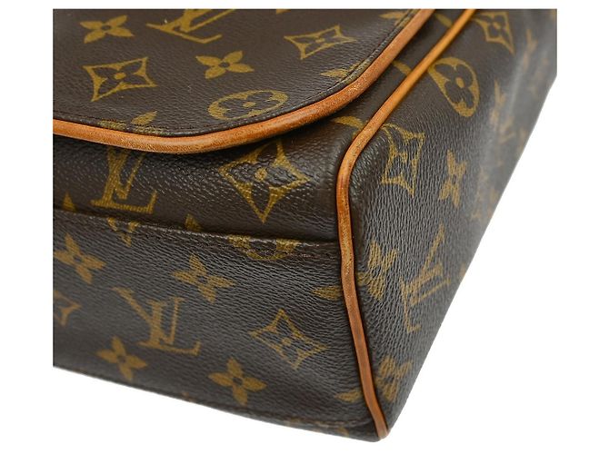 Louis Vuitton Abbesses Messenger Monogram Canvas Marrone - vista 7