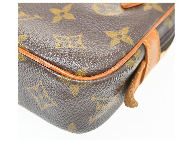 Louis Vuitton Pochette Marly Bandouliere Monogram Canvas medium Marrone - vista 7