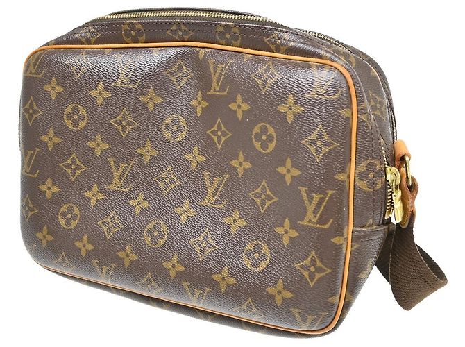 Louis Vuitton Reporter Monogram Canvas PM Marrone - vista 2