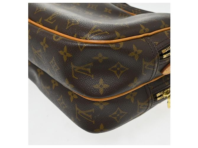 Louis Vuitton Reporter Monogram Canvas PM Marrone - vista 6