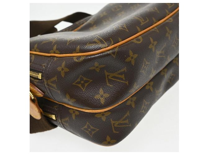 Louis Vuitton Reporter Monogram Canvas PM Marrone - vista 7
