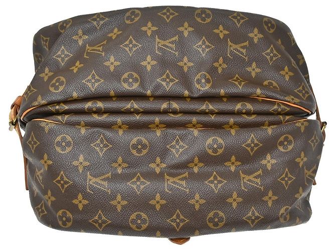 Louis Vuitton Saumur Monogram Canvas 35 Marrone - vista 7