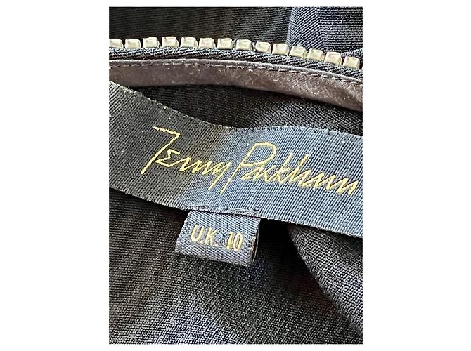 Jenny Packham Black Label Verzierte Cold-Shoulder-Robe Schwarz - Ansicht 6
