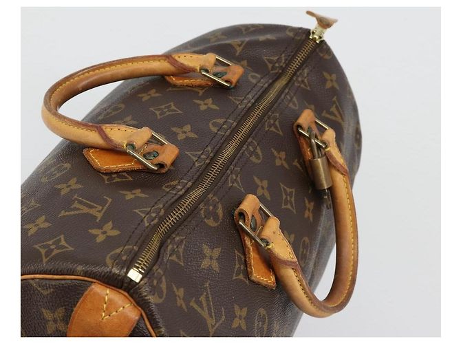 LOUIS VUITTON Borsa Monogram Speedy 35 M41524 LV Auth 186099A Monogramma - vista 6