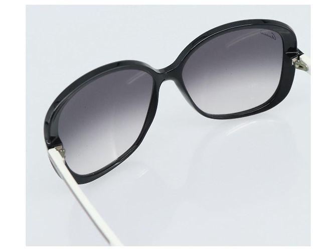Óculos de sol GUCCI de plástico 2 Set Khaki Black Auth 180950 Preto Caqui - vista 13