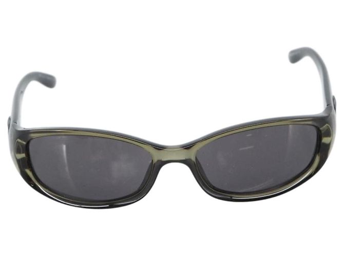 Óculos de sol GUCCI de plástico 2 Set Khaki Black Auth 180950 Preto Caqui - vista 2