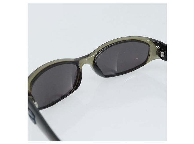 Óculos de sol GUCCI de plástico 2 Set Khaki Black Auth 180950 Preto Caqui - vista 7