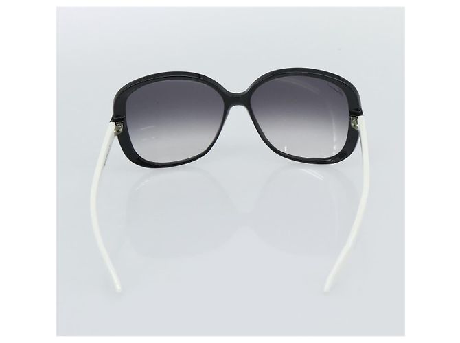 Óculos de sol GUCCI de plástico 2 Set Khaki Black Auth 180950 Preto Caqui - vista 9