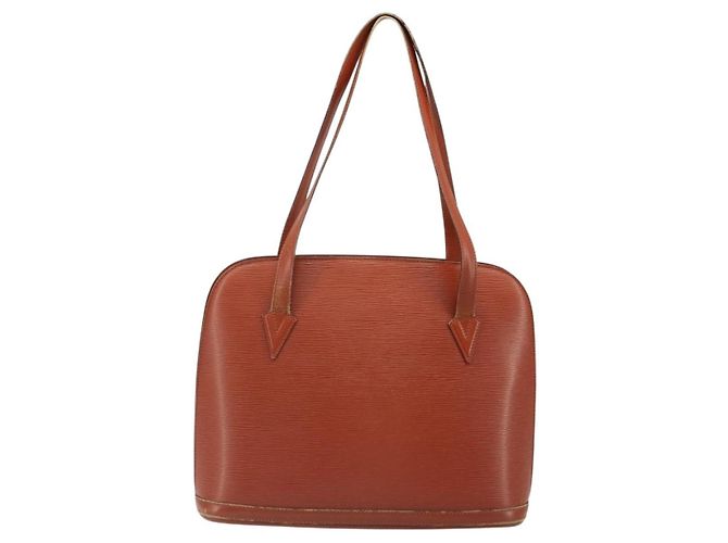 Borsa a Spalla LOUIS VUITTON Epi Lussac Marrone M52283 LV Auth 185704 - vista 2