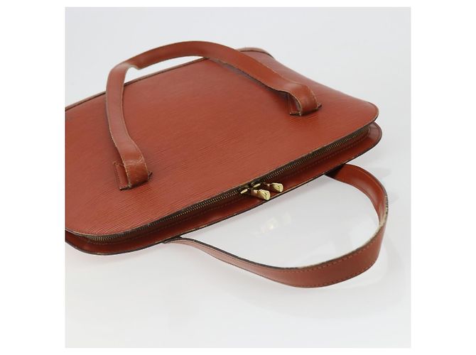 Borsa a Spalla LOUIS VUITTON Epi Lussac Marrone M52283 LV Auth 185704 - vista 6