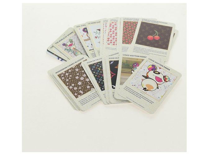 LOUIS VUITTON Multicolor Trading Card Set White LV Auth 185502SM - view 12