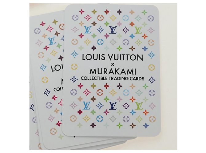 LOUIS VUITTON Multicolor Trading Card Set White LV Auth 185502SM - view 14