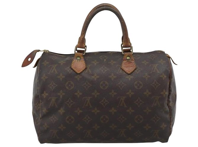 LOUIS VUITTON Borsa Monogram Speedy 30 M41526 LV Auth 187789 Monogramma - vista 2