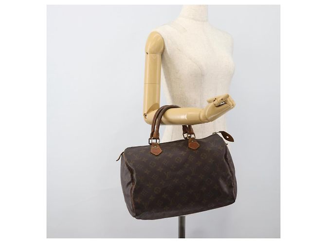 LOUIS VUITTON Borsa Monogram Speedy 30 M41526 LV Auth 187789 Monogramma - vista 23
