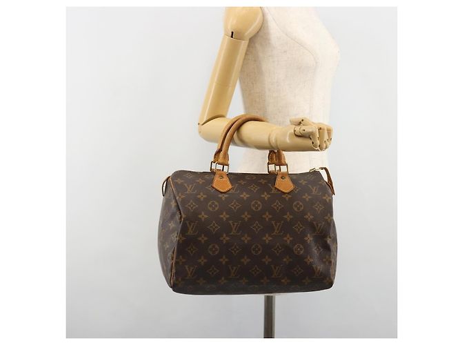 LOUIS VUITTON Borsa Monogram Speedy 30 M41526 LV Auth 185705A Monogramma - vista 22