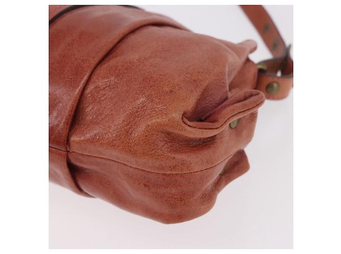 Chloé Borsa a Spalla Chloe in Pelle Rosa Oro Autentica 187369 D'oro - vista 14