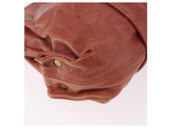 Chloé Borsa a Spalla Chloe in Pelle Rosa Oro Autentica 187369 D'oro - vista 15