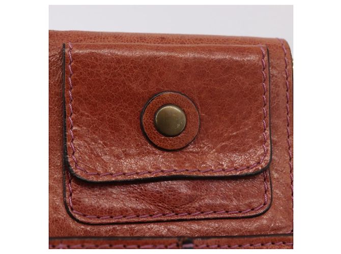 Chloé Borsa a Spalla Chloe in Pelle Rosa Oro Autentica 187369 D'oro - vista 17