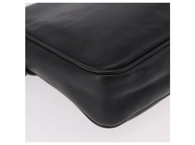 Borsa a Spalla GUCCI in Pelle 2way Nero Oro Auth 187188 D'oro - vista 18