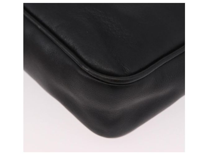 Borsa a Spalla GUCCI in Pelle 2way Nero Oro Auth 187188 D'oro - vista 9