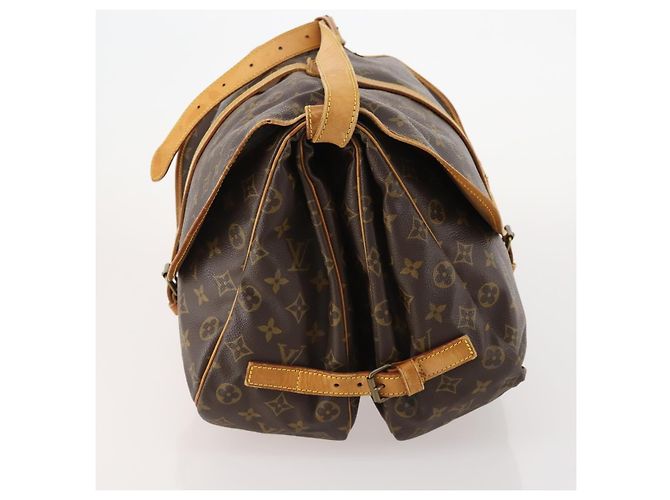 LOUIS VUITTON Borsa a Spalla Monogram Saumur 35 M42254 LV Auth ep14817 Monogramma - vista 4