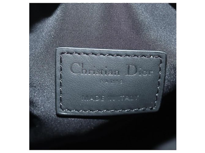 Borsa a tracolla messenger con ruote Christian Dior Trotter Canvas Navy Auth 184861SAM Blu navy - vista 19