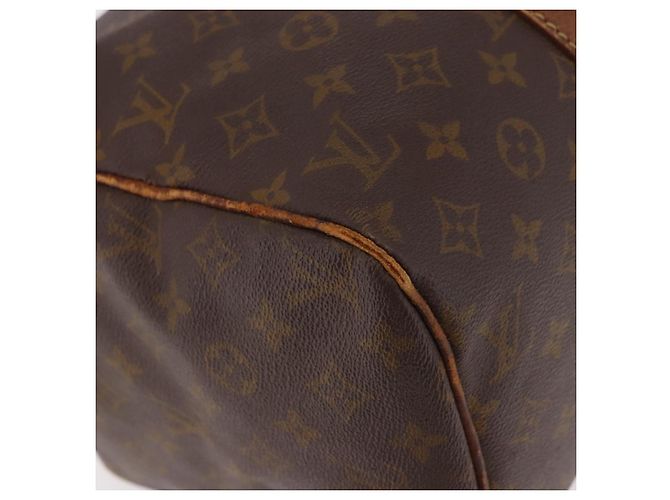 LOUIS VUITTON Monogram Sac Souple 35 Boston Bag M41626 LV Auth 186821 Monogramma - vista 15
