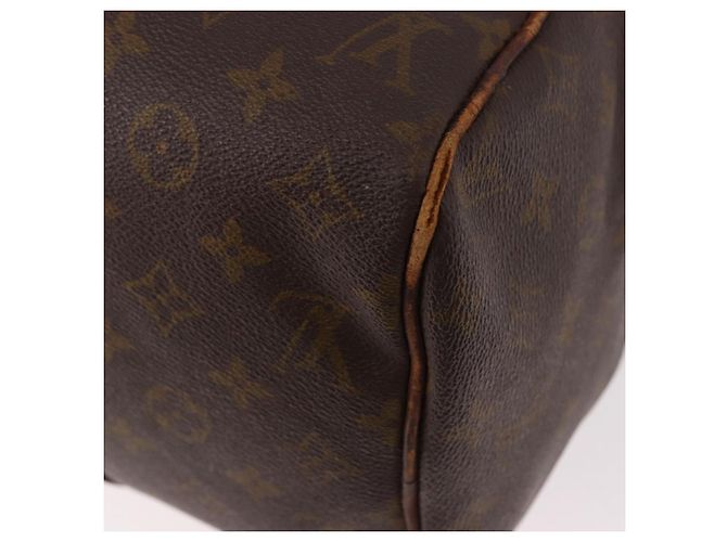 LOUIS VUITTON Monogram Sac Souple 35 Boston Bag M41626 LV Auth 186821 Monogramma - vista 18