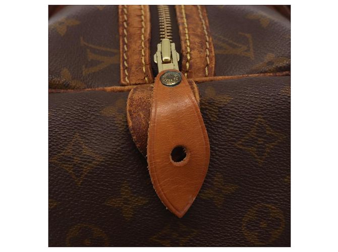 LOUIS VUITTON Monogram Sac Souple 35 Boston Bag M41626 LV Auth 186821 Monogramma - vista 19