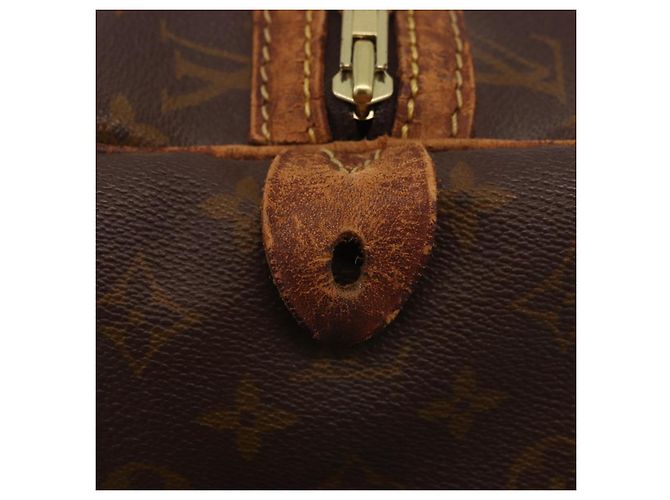 LOUIS VUITTON Monogram Sac Souple 35 Boston Bag M41626 LV Auth 186821 Monogramma - vista 20