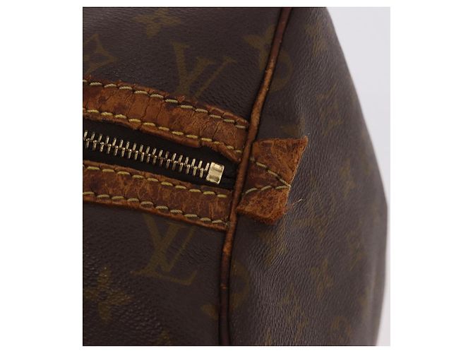 LOUIS VUITTON Monogram Sac Souple 35 Boston Bag M41626 LV Auth 186821 Monogramma - vista 21