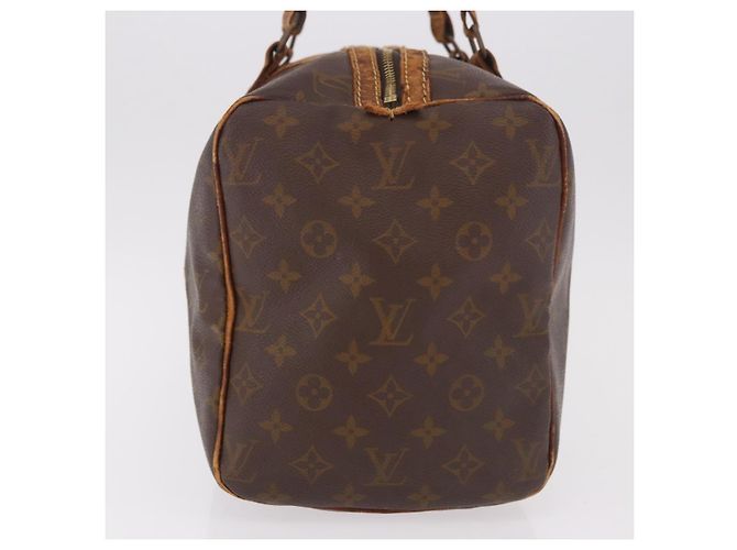 LOUIS VUITTON Monogram Sac Souple 35 Boston Bag M41626 LV Auth 186821 Monogramma - vista 3