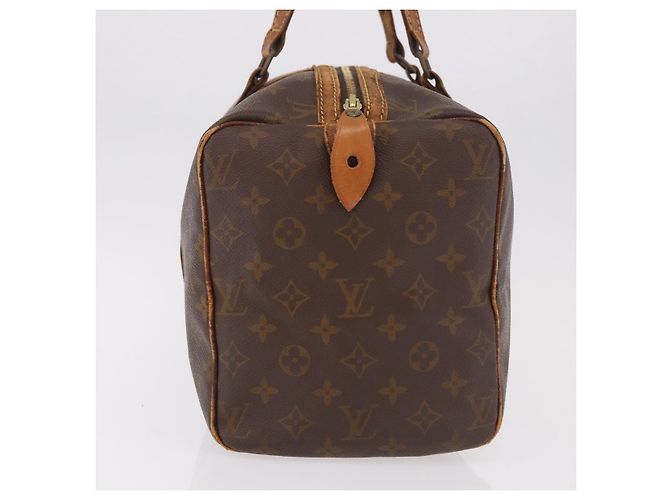 LOUIS VUITTON Monogram Sac Souple 35 Boston Bag M41626 LV Auth 186821 Monogramma - vista 4