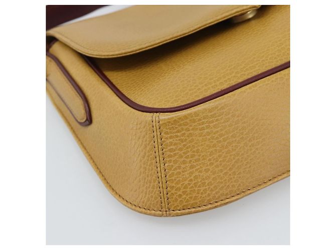 Borsa a Spalla CARTIER in Pelle Oro Giallo Auth 187380 D'oro - vista 14