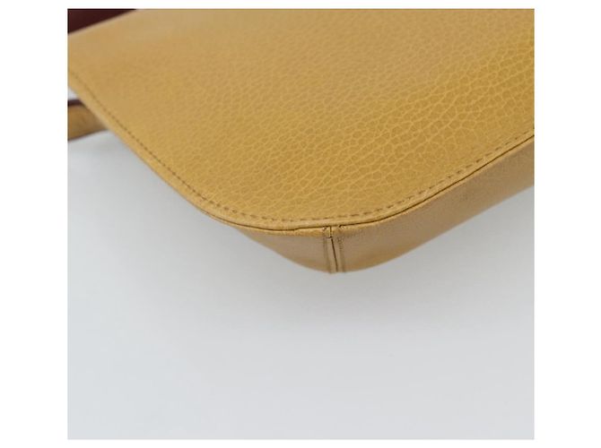 Borsa a Spalla CARTIER in Pelle Oro Giallo Auth 187380 D'oro - vista 16