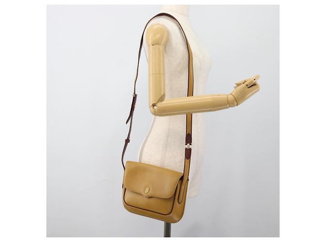 Borsa a Spalla CARTIER in Pelle Oro Giallo Auth 187380 D'oro - vista 22