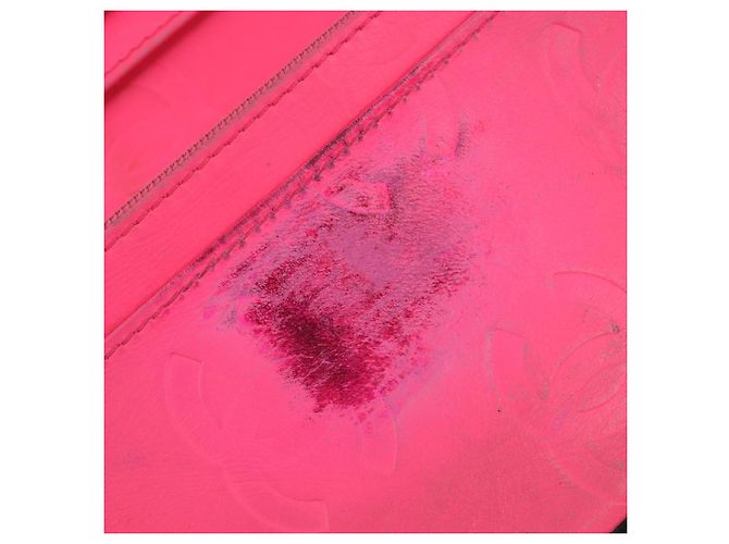 CHANEL Portafoglio Cambon Line in pelle di agnello nero CC Auth 179550 - vista 9