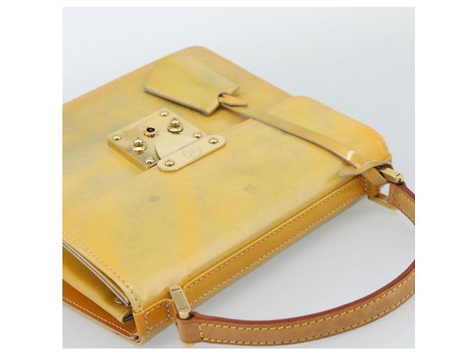 LOUIS VUITTON Monogram Vernis Spring Street Hand Bag Gris M91029 LV Auth 187663 Grigio - vista 6